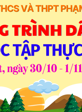 CHƯƠNG TRÌNH DÃ NGOẠI - HỌC TẬP THỰC TẾ TẠI ĐÀ LẠT