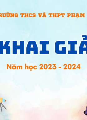 THẦY VÀ TRÒ TRƯỜNG PHẠM NGŨ LÃO HÂN HOAN CHÀO MỪNG NĂM HỌC MỚI 2023 - 2024
