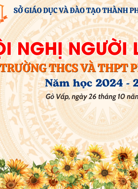 TRƯỜNG THCS VÀ THPT PHẠM NGŨ LÃO TỔ CHỨC THÀNH CÔNG HỘI NGHỊ NGƯỜI LAO ĐỘNG NĂM HỌC 2024-2025