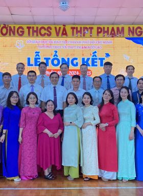 LỄ TỔNG KẾT NĂM HỌC 2024 – 2025 30 NĂM – HÀNH TRÌNH GIEO MẦM VÀ LAN TỎA