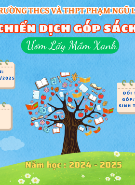 CHƯƠNG TRÌNH QUYÊN GÓP SÁCH GIÁO KHOA – LAN TỎA TRI THỨC, CHIA SẺ YÊU THƯƠNG