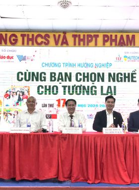 CHƯƠNG TRÌNH TƯ VẤN HƯỚNG NGHIỆP NĂM HỌC 2024 - 2025 TẠI TRƯỜNG THCS VÀ THPT PHẠM NGŨ LÃO