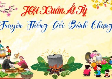 SẮC MÀU LỄ HỘI GÓI BÁNH CHƯNG: 