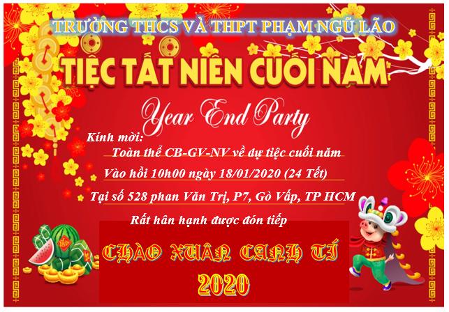THIỆP MỜI TẤT NIÊN 2020