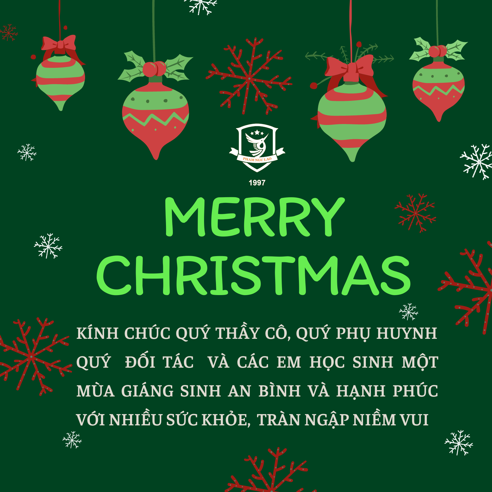 MERRY CHRISTMAS
