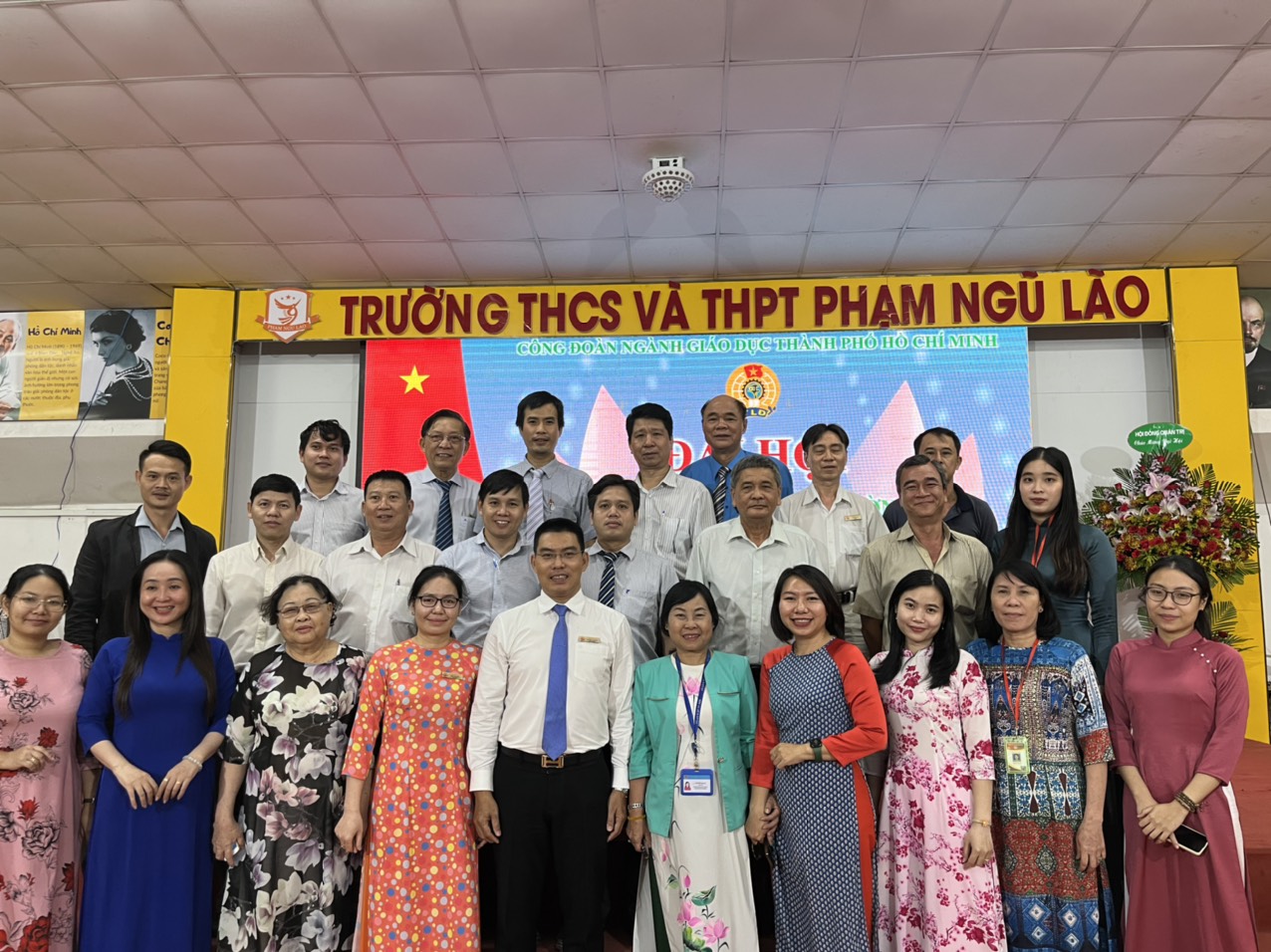 Đại hội công đoàn cơ sở Trường THCS và THPT Phạm Ngũ Lão nhiệm kỳ 2023-2028