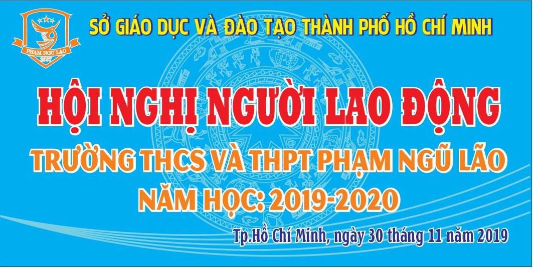 HỘI NGHỊ NGƯỜI LAO ĐỘNG 2019-2020